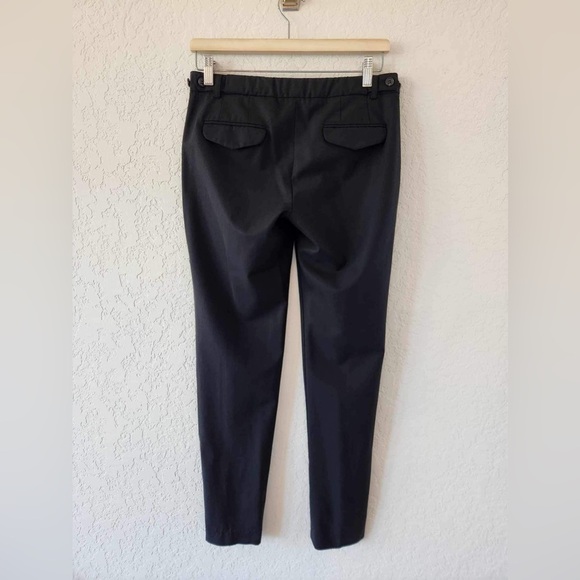 Theory Black Wool Blend Trousers Size 4 - Picture 1 of 7